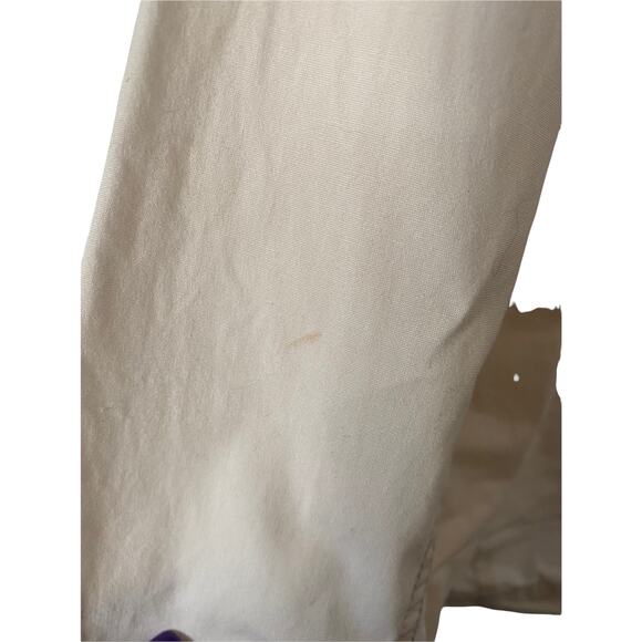 Chico's Cream Neutral Lightweight Long Sleeve Side Zip Utility Jacket Large - Picture 6 of 9